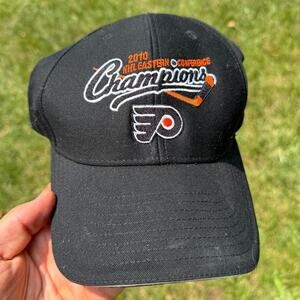 2010 conference champions philadelphia flyers hat hockey reebok